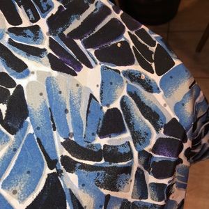 Catherines black and blue silky 4x 30/32 32”